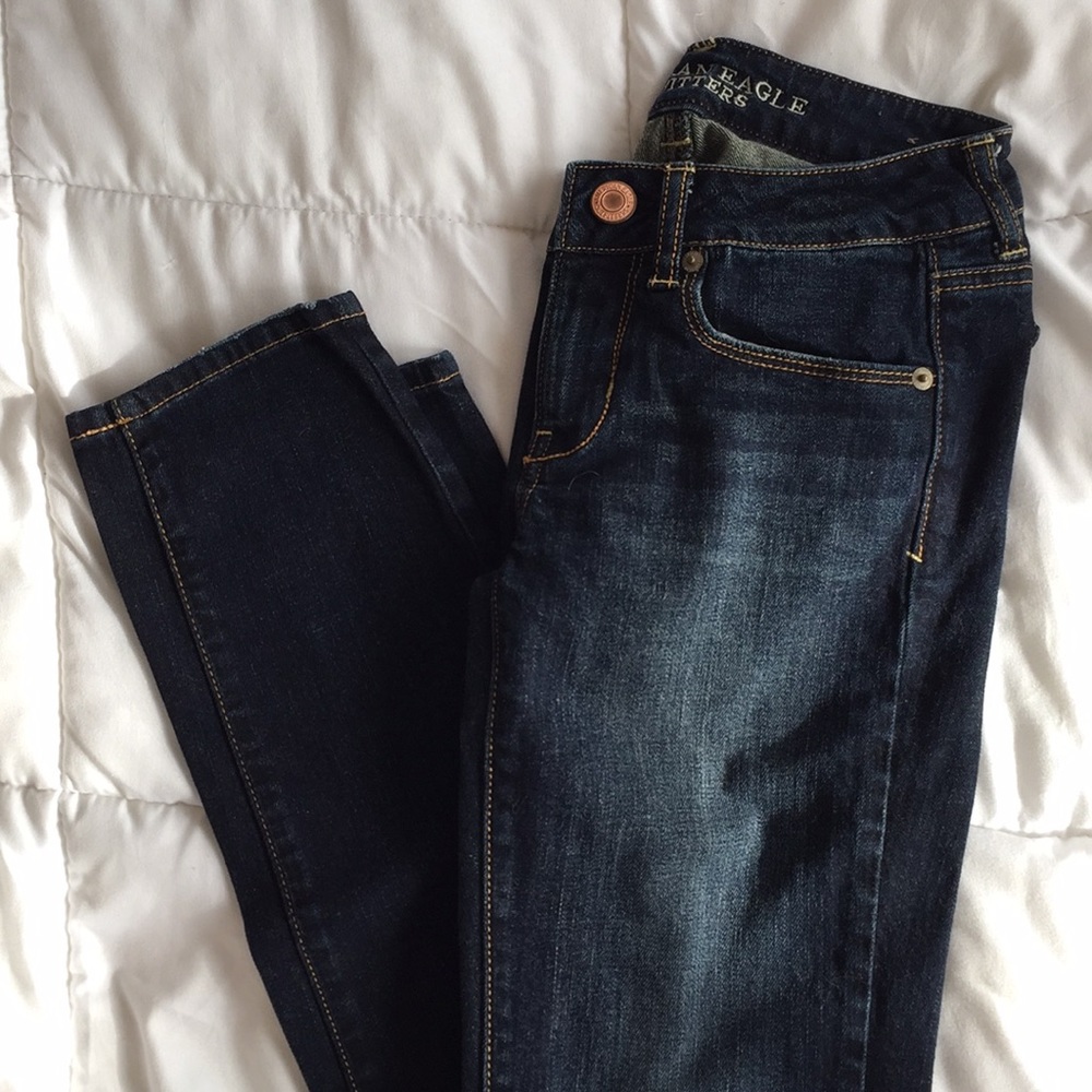 AEO 🦅 Skinny Stretch Jeans (0 LONG)